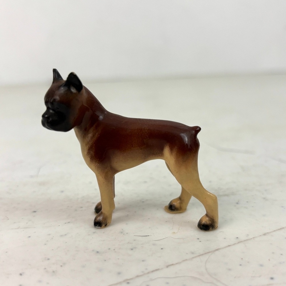 Vintage Hagen Renaker Boxer Mama A-283 Dog Miniature Figurine 1956-1976
